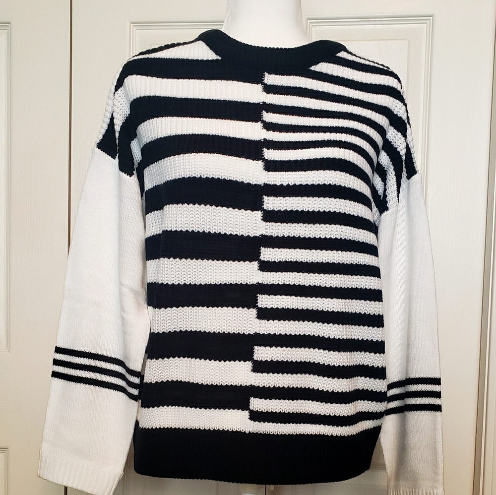 Catherine Malandrino Colorblock Pullover